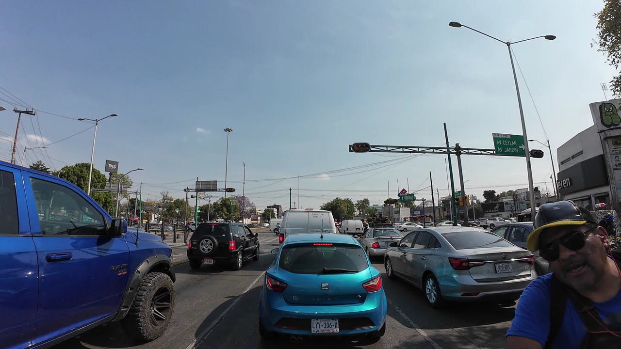 ¡Tráfico IMPOSIBLE en CDMX! Hyperlapse Caótico Calzada Vallejo Hora Pico 2 PM 🚗💥
