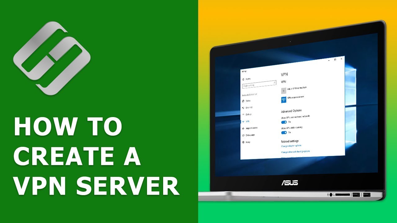 How to Create a VPN Server on a Windows Computer and Connect to It from Another Computer  💻↔️🖥️