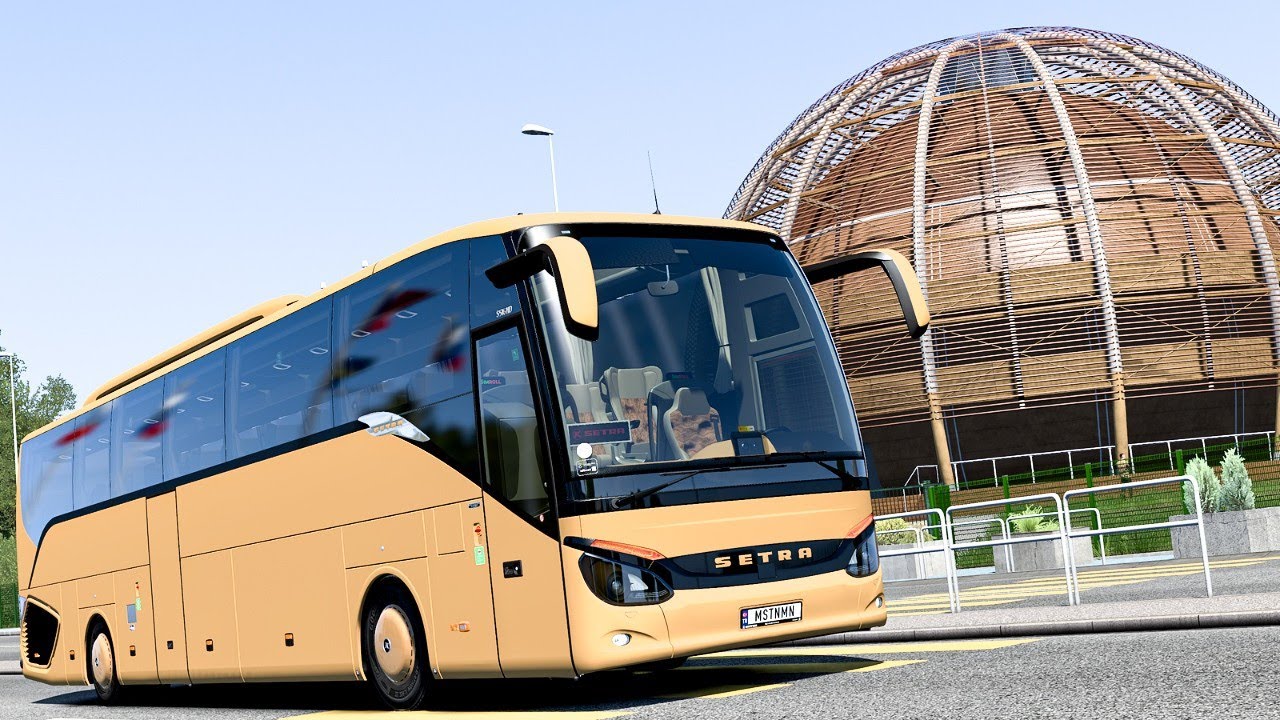 [1.50] New Setra S516 | Ets 2 Best Top Most Realistic Bus Mods in 2024 [🥇Real 2K Ultra Graphics]