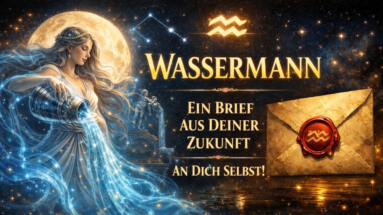 📩 BRIEF AUS DEINER ZUKUNFT: WASSERMANN ♒ Was du nicht weißt? SCHOCK! 💯 ES WIRD WAHR!