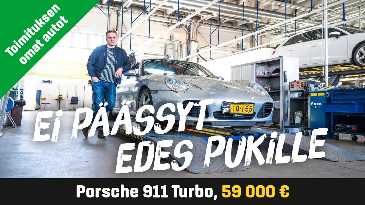 Käytetty: Porsche 911 Turbo (59 000€) - Ei päässyt edes pukille