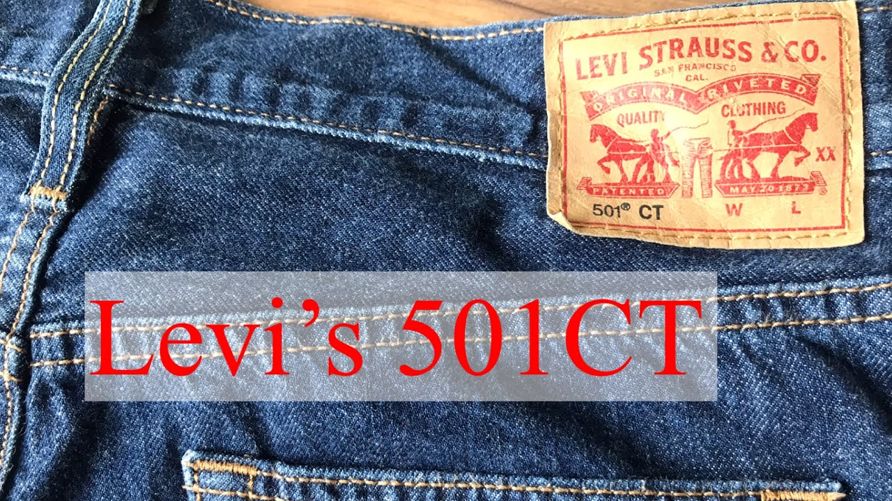 Levi’s 501CT ทรง Customized&Tapered/puvintage