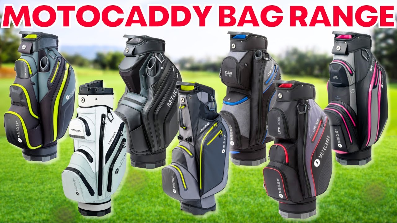 Motocaddy Bag Range - Which One Should I Choose?