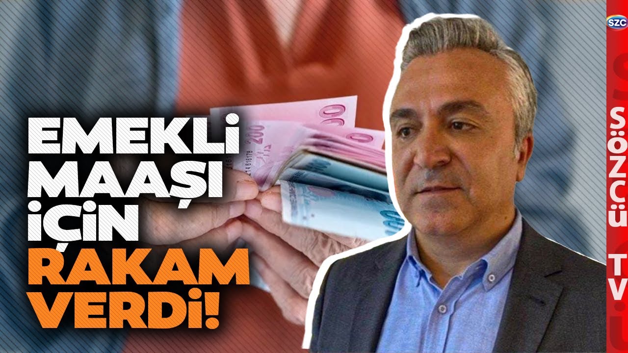 EMEKLİYE K&Ouml;T&Uuml; HABER! &Ouml;zg&uuml;r Erdursun Net Rakam Verdi! İşte En D&uuml;ş&uuml;k Emekli Maaşı