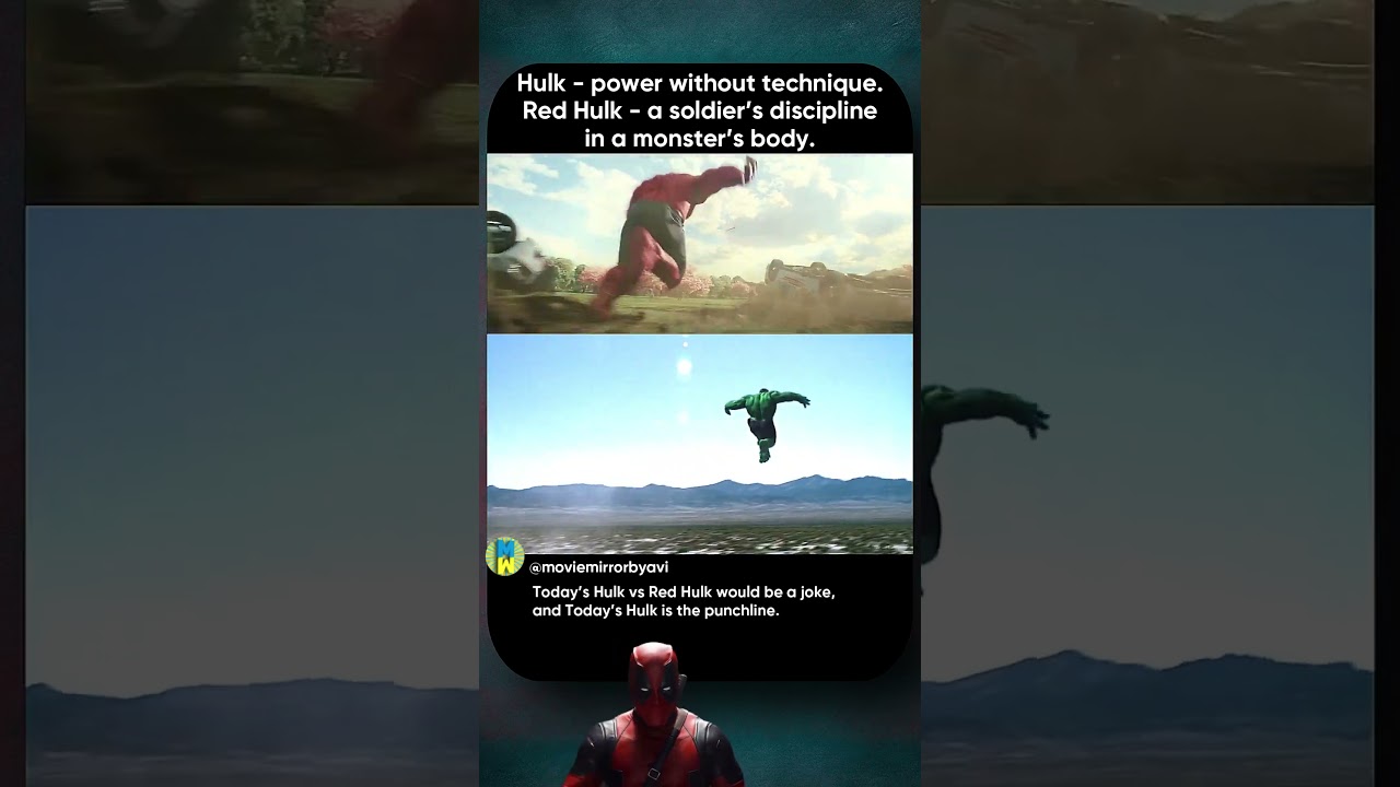 Red Hulk Would Destroy Today&rsquo;s Hulk