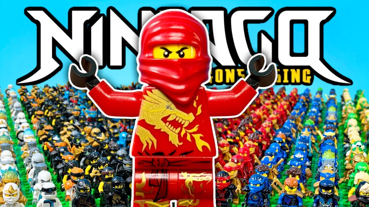 Моя коллекция минифигурок LEGO Ninjago!