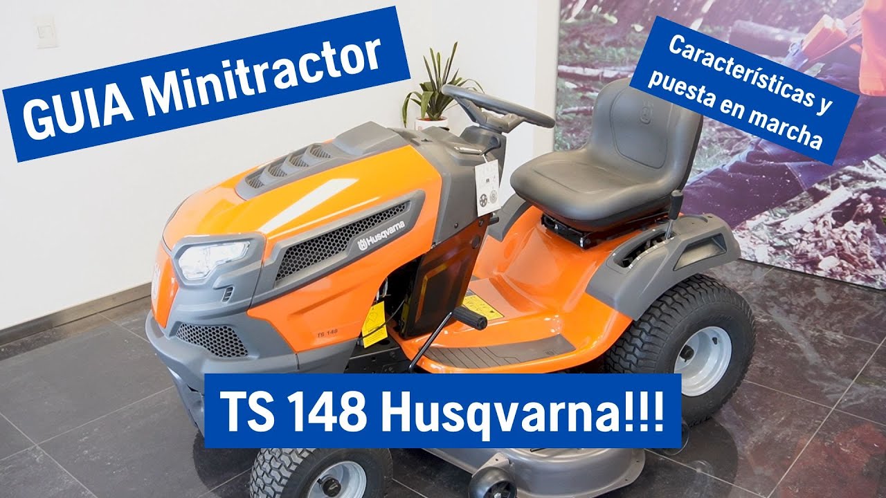 GUIA Minitractor TS148 Husqvarna