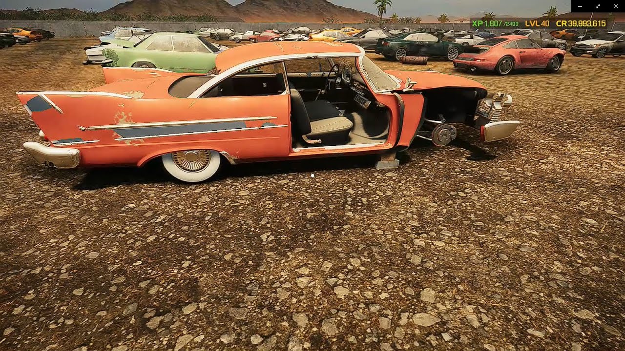 car mechanic  simulator  2021 Christine  junkyard restore