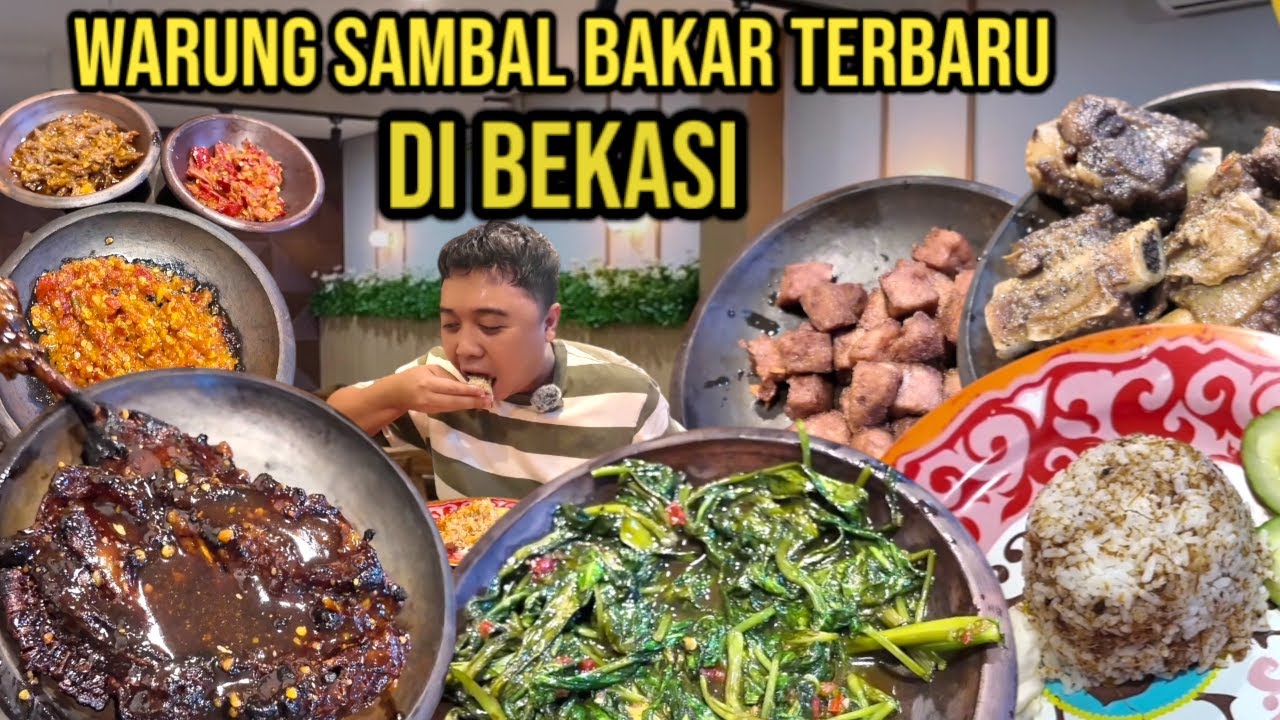 WAROENG SAMBAL BAKAR | BERASA MASUK MINI MALL, COCOK AJAK KELUARGA