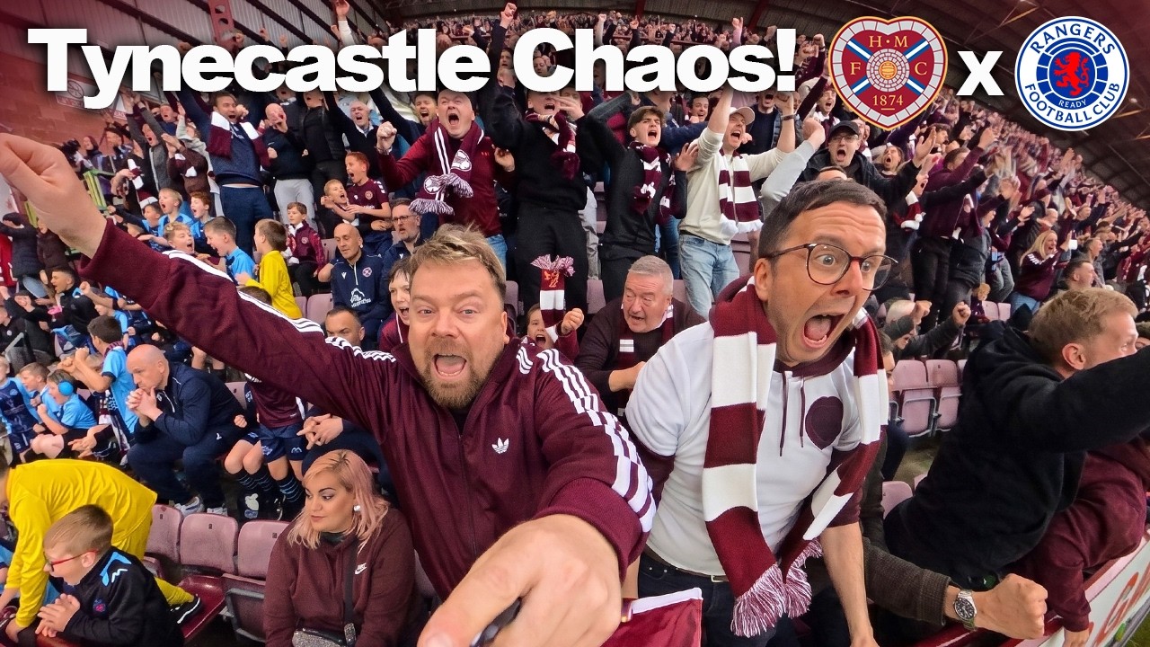 Hearts v Rangers Match Day VLOG | Biggest Night at Tynecastle in Decades!