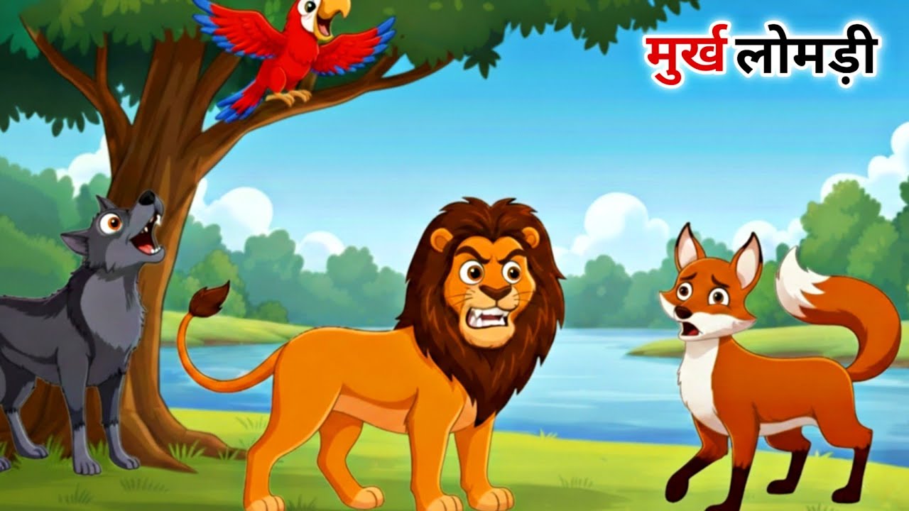 मुर्ख लोमड़ी | Murkh Lomdi | Hindi Kahaniyan | Moral Stories | #hindikahanian 
