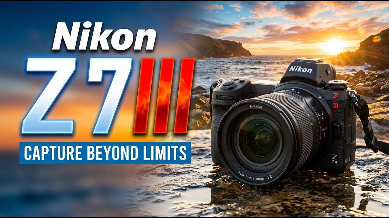 Nikon Z7 III 2026: 67.5MP Sensor, RED Color Science & Full Specs Revealed!
