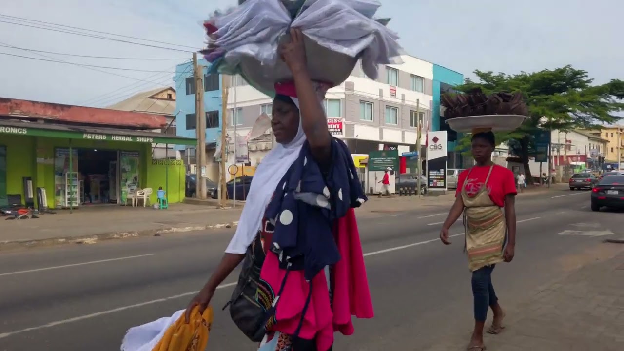 4K GHANA COMMUNITY WALK ACCRA ADABRAKA
