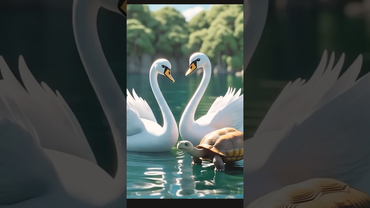 The Swan and Turle | Odia Story !! #odiastory  #odiastories  #odiagapa  #odia  #animation