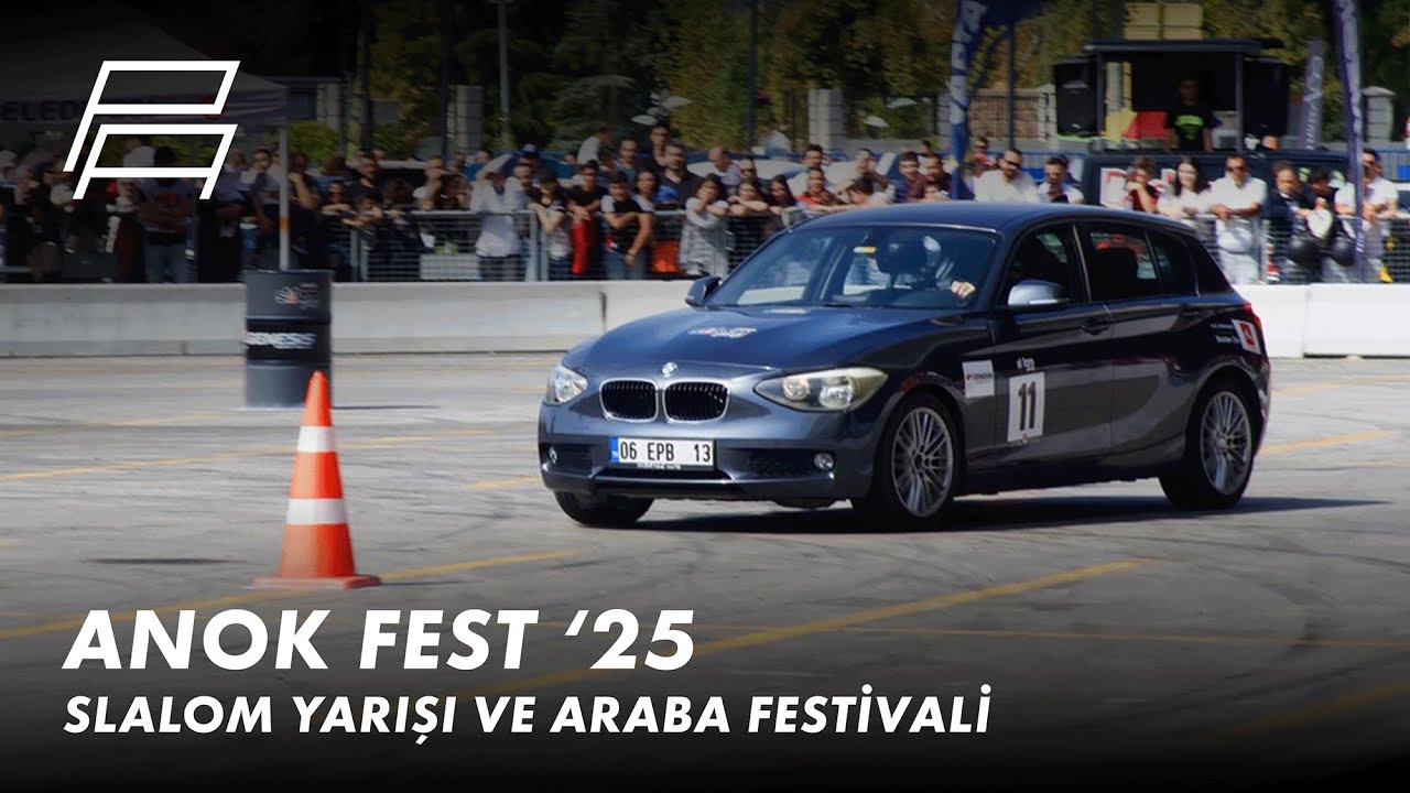 Kendi arabamla yarışa katıldım (ANOK FEST 2025 Slalom)