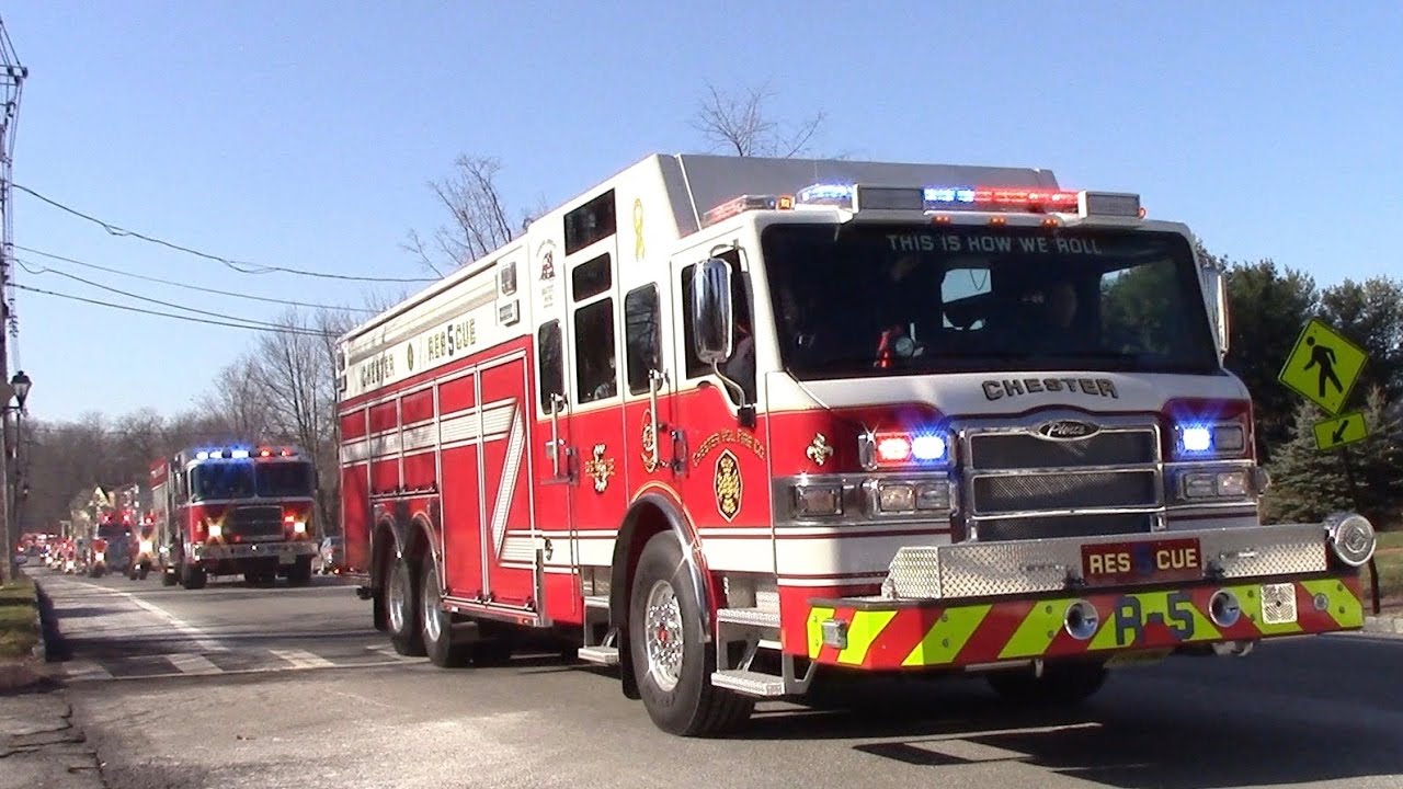 Chester Fire Department New Years Parade 1-1-17
