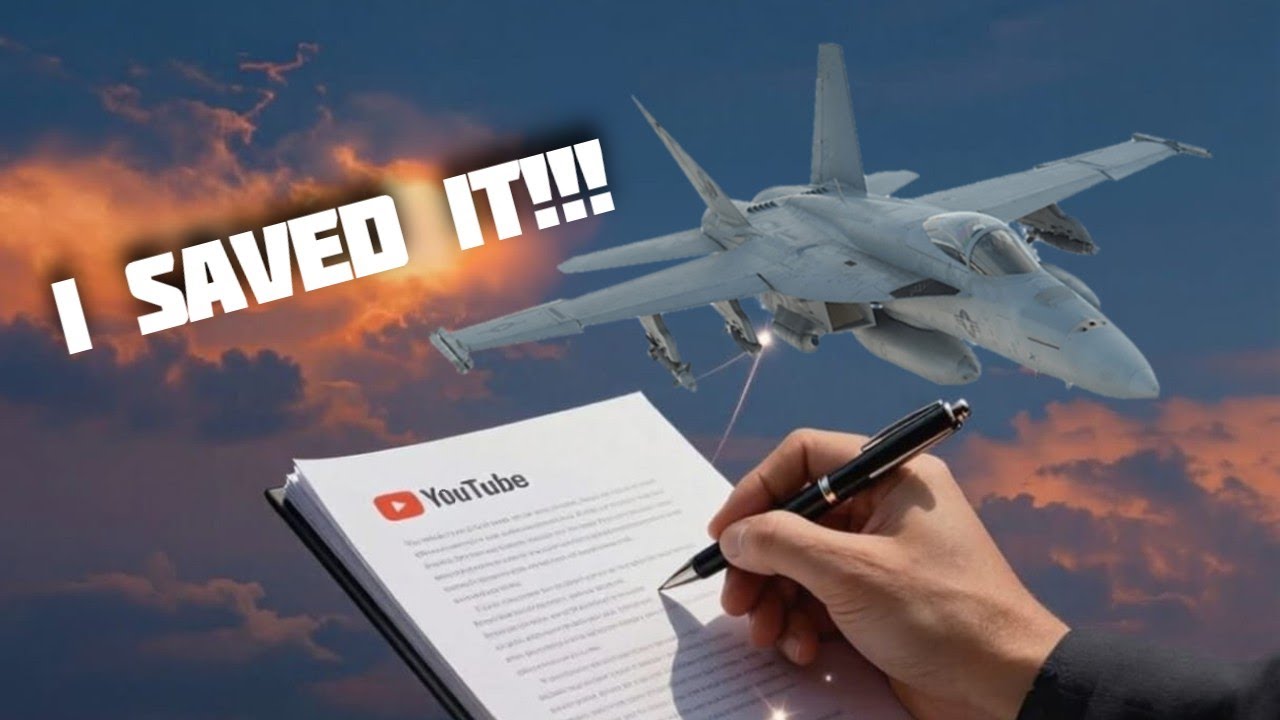 That Time I Wrote An Article That Saved A Fighter Jet