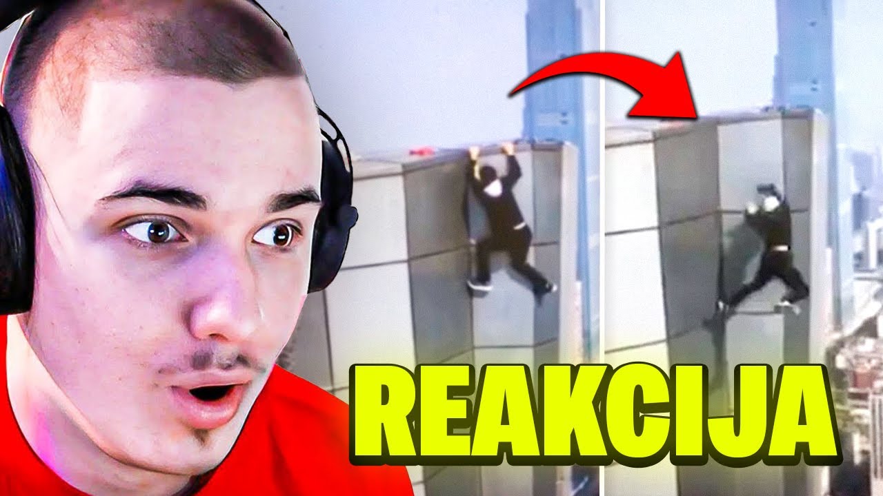 LEON REAKCIJA NA NAJVECE PARKOUR FAIL-OVE