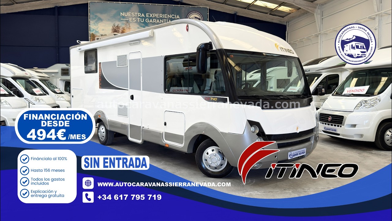 V26/02 AUTOCARAVANA INTEGRAL ITINEO CB 740