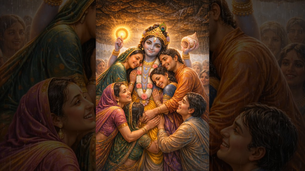 🌿 Говардхан-лила (Govardhan Lila)