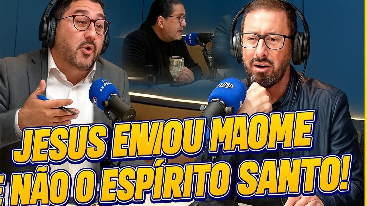 🚨TRETA AO VIVO! RABINO MICHA X PR. CRUVINEL – JESUS ENVIOU MAOMÉ E NÃO O ESPÍRITO SANTO?