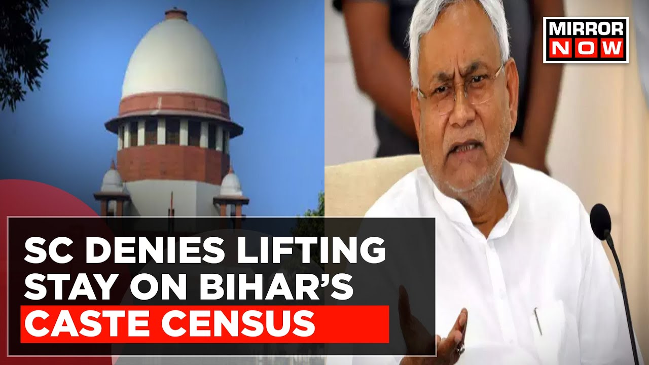 Massive Setback For JDU-RJD Bihar Government | SC Refuses To Allow Caste Based Census | Top News