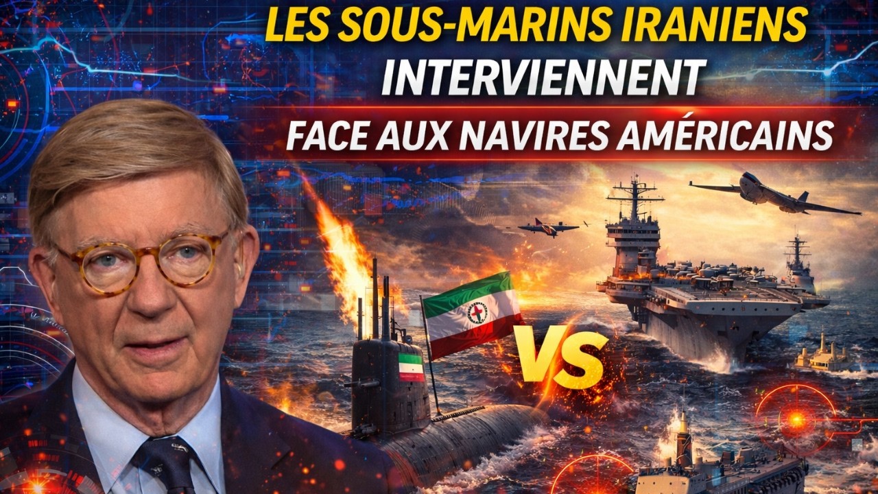 LES SOUS-MARINS IRANIENS INTERVIENNENT FACE AUX NAVIRES AMÉRICAINS