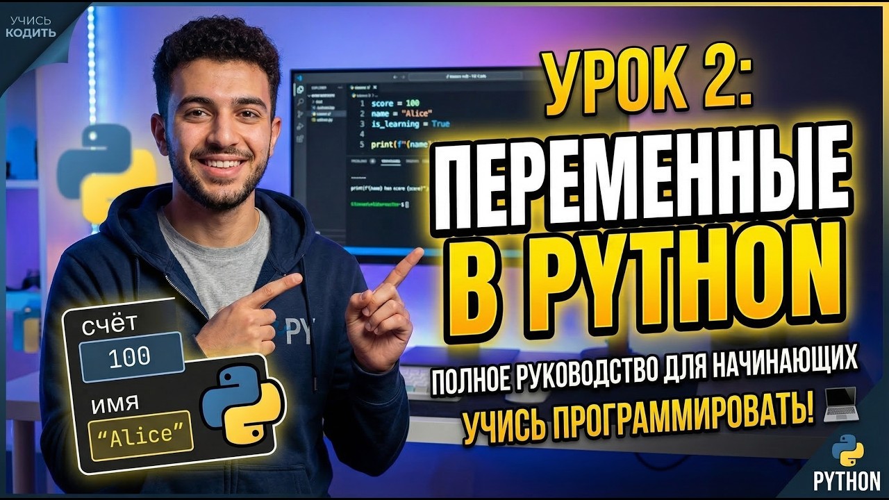 Урок 2. Переменные в Python