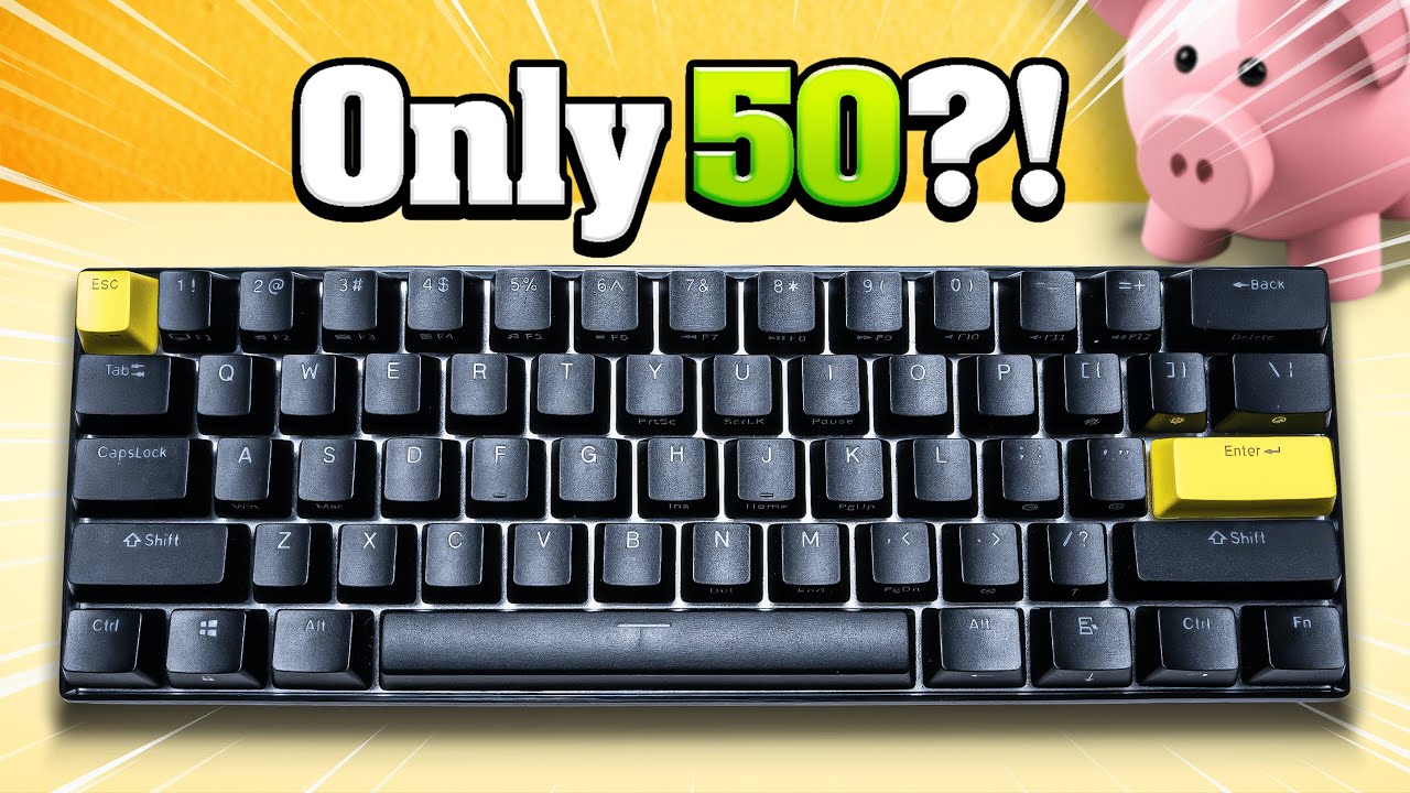 The BEST Cheap Gaming Keyboard on Amazon! | Royal Kludge C61