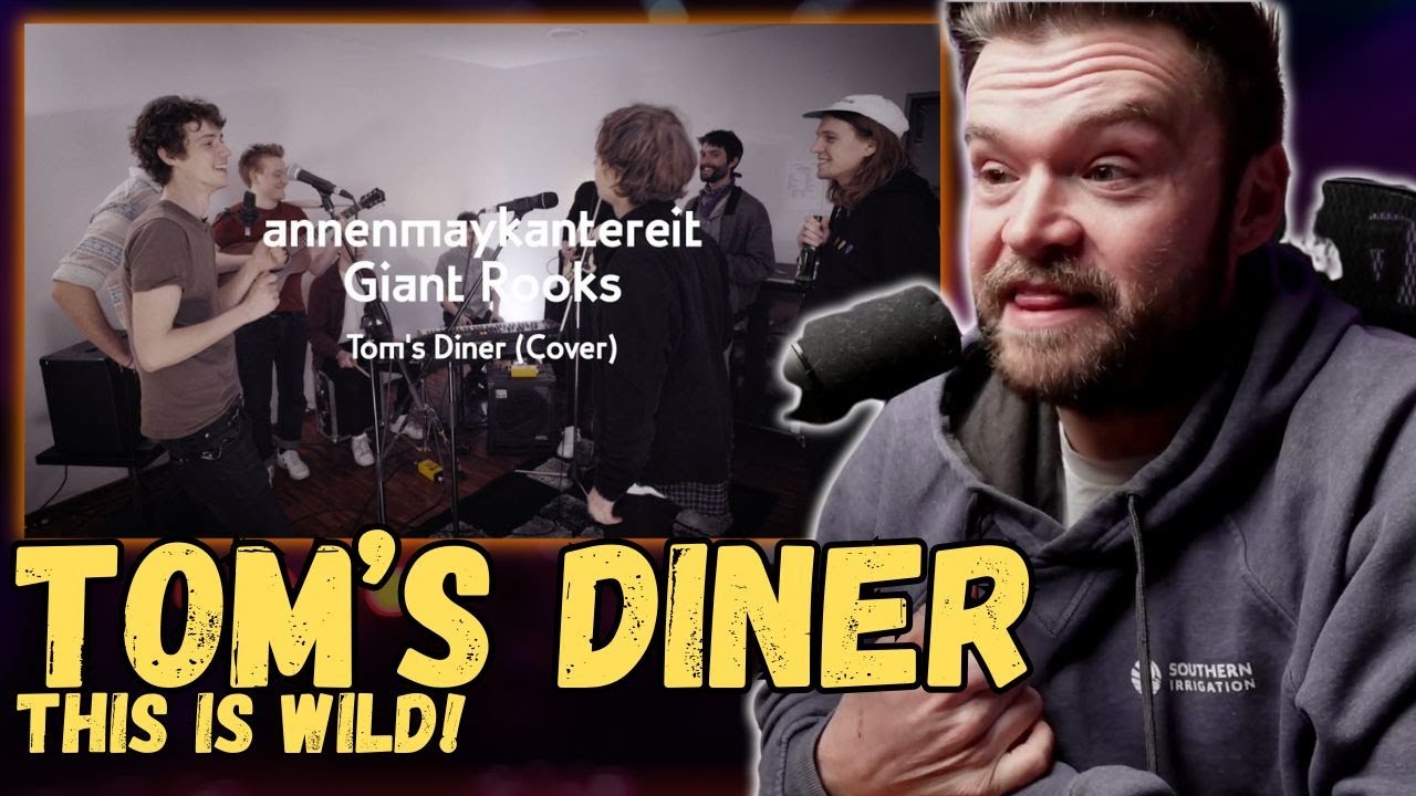 ANNENMAYKANTEREIT x GIANT ROOKS - TOM'S DINER (Cover) | REACTION