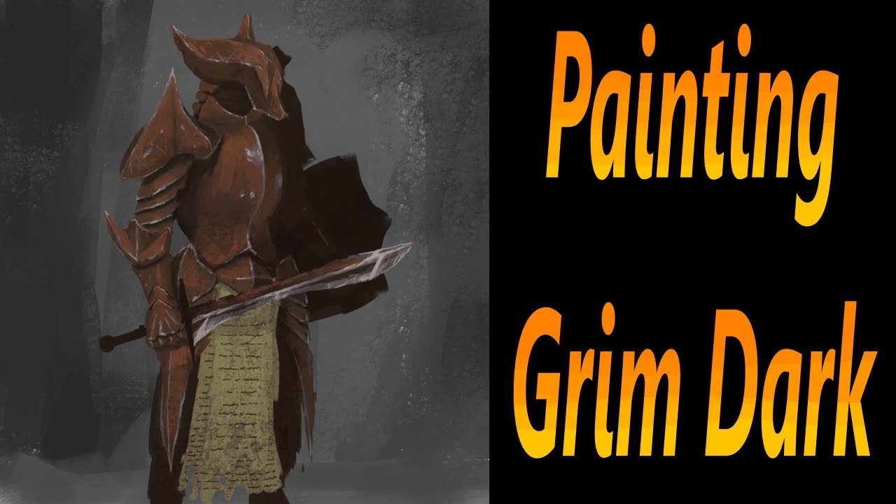 Painting grim dark - An art study of Mike Franchina