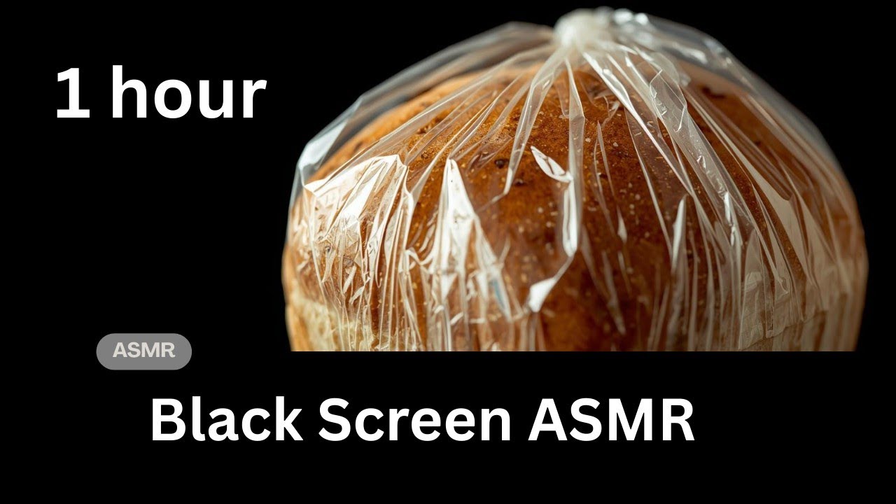 1 Hour. Rustling Loaf of Bread ASMR Sounds for Sleep and Relaxation
