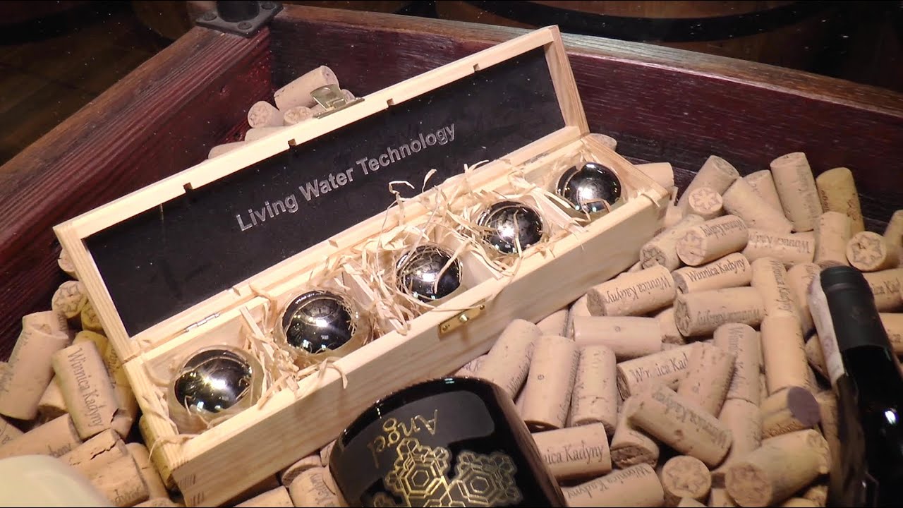 Technologia żywej wody w winnicy w Kadynach