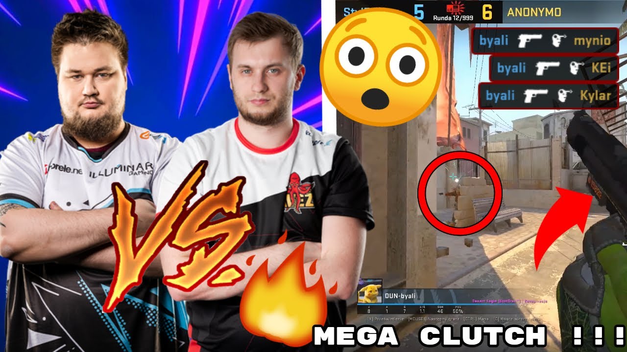 SNAX vs BYALI !!! 🔥 WALKA o KWALI na DREAMHACK  💪🏼 BYALI 3vs1 CLUTCH 😱 - ANONYMO vs STYL DUNÓW