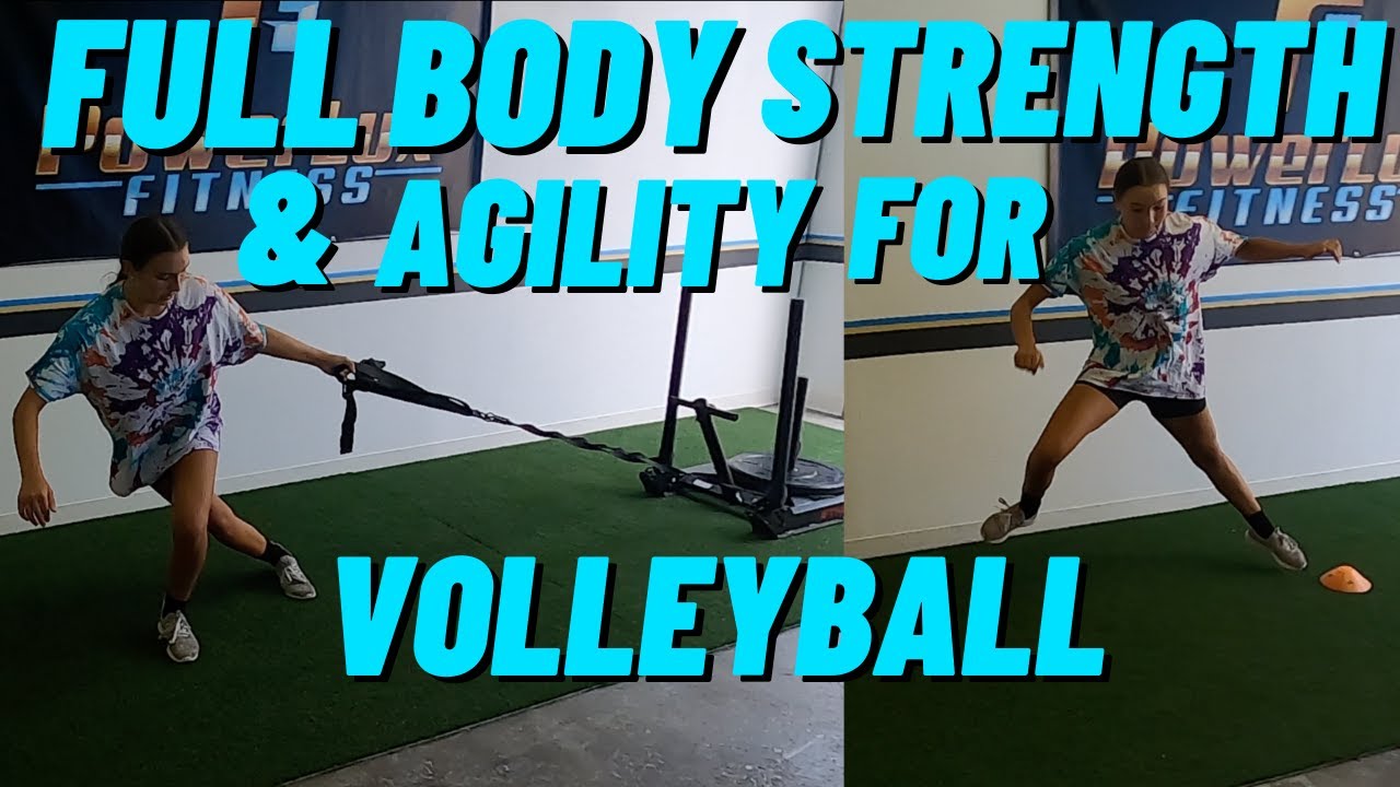Full Body Strength Training For Volleyball Players | Agility Workout For Volleyball