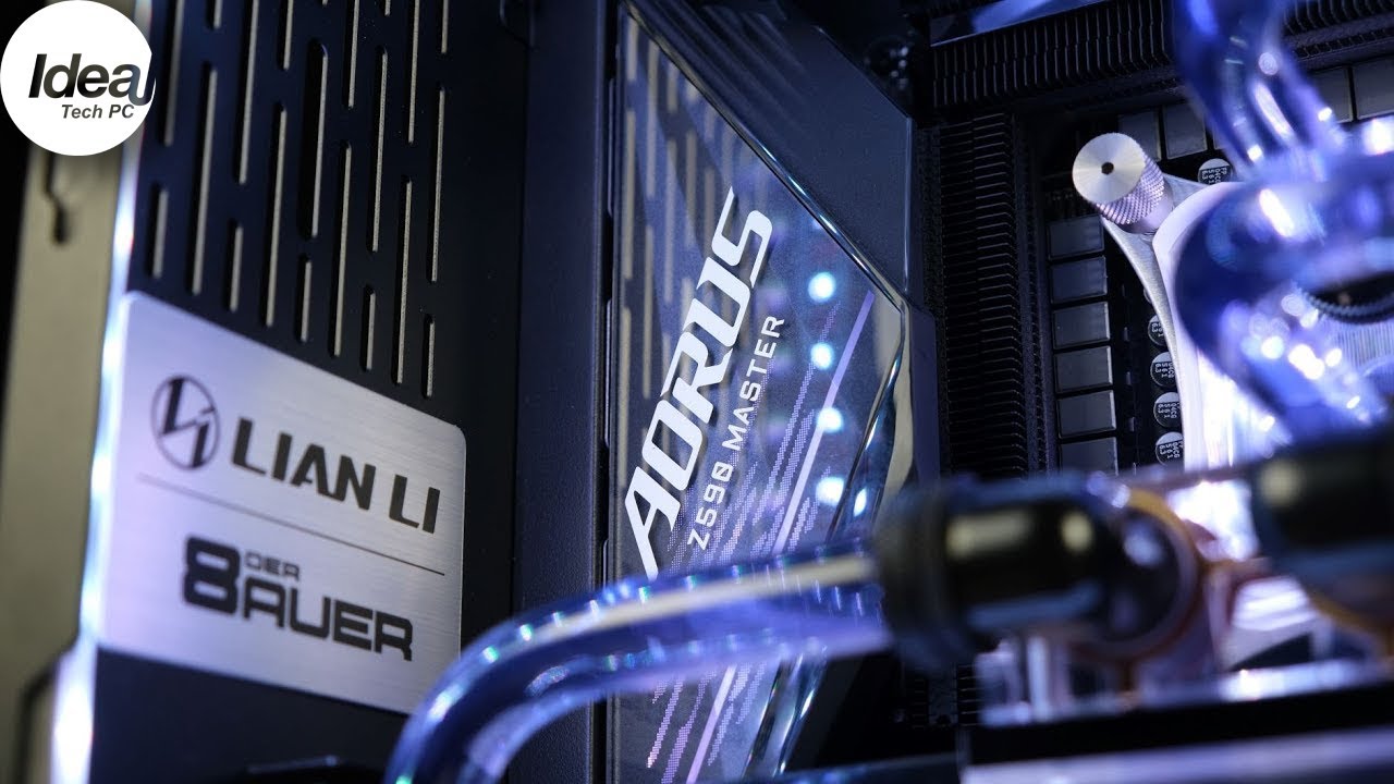 GIGABYTE AORUS Z590 WATER COOLING BUILD!!