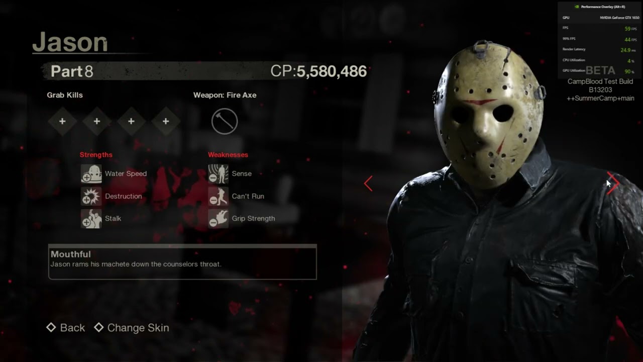 F13th game camp blood leak link in description