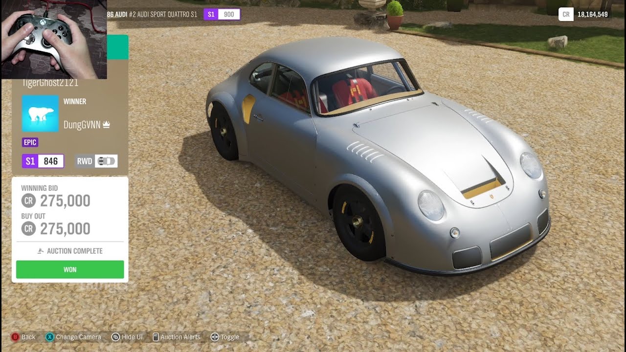 Forza Horizon 4 Auction House Sniping Porsche 356 RSR