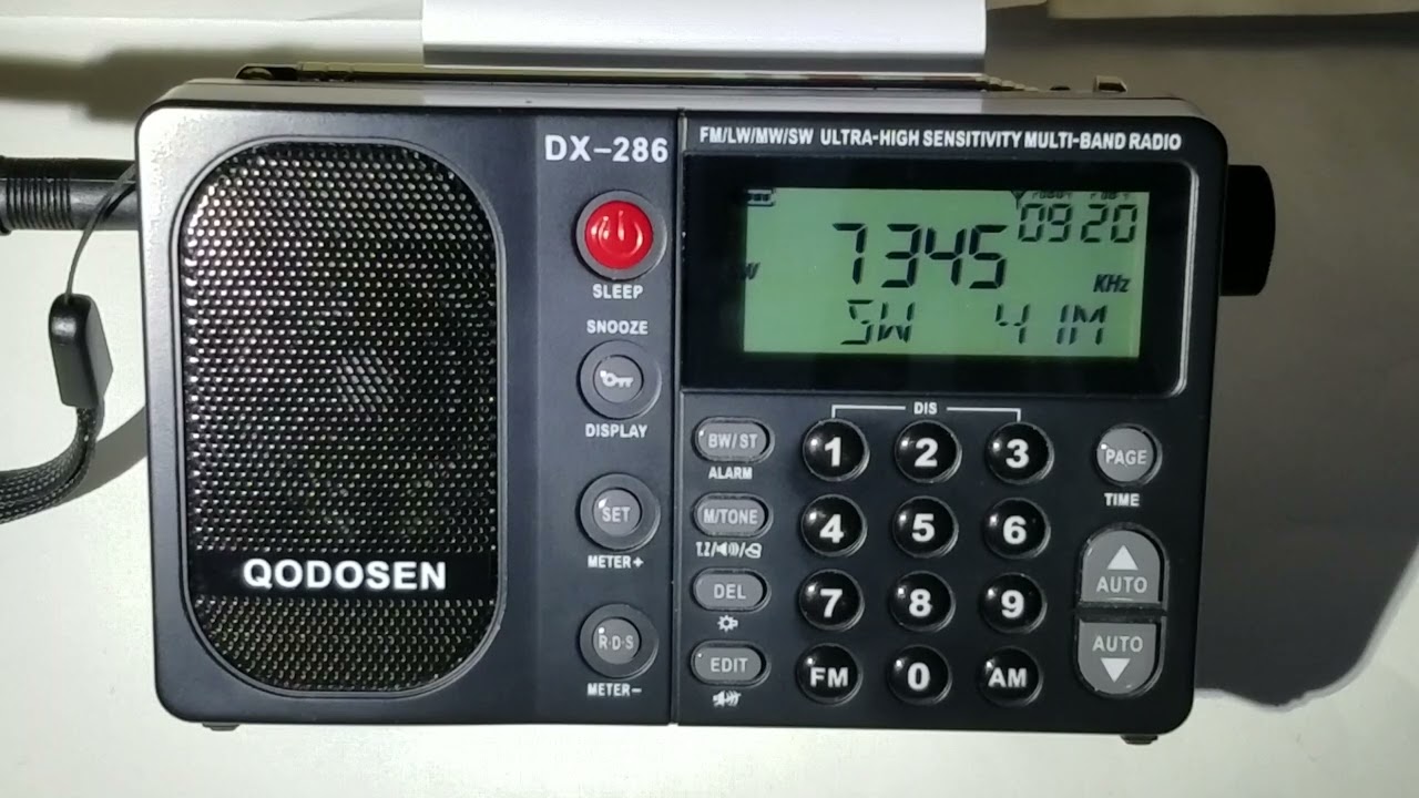 SW China National Radio 7 7345 kHz 26.11.25 13:55 UTC China