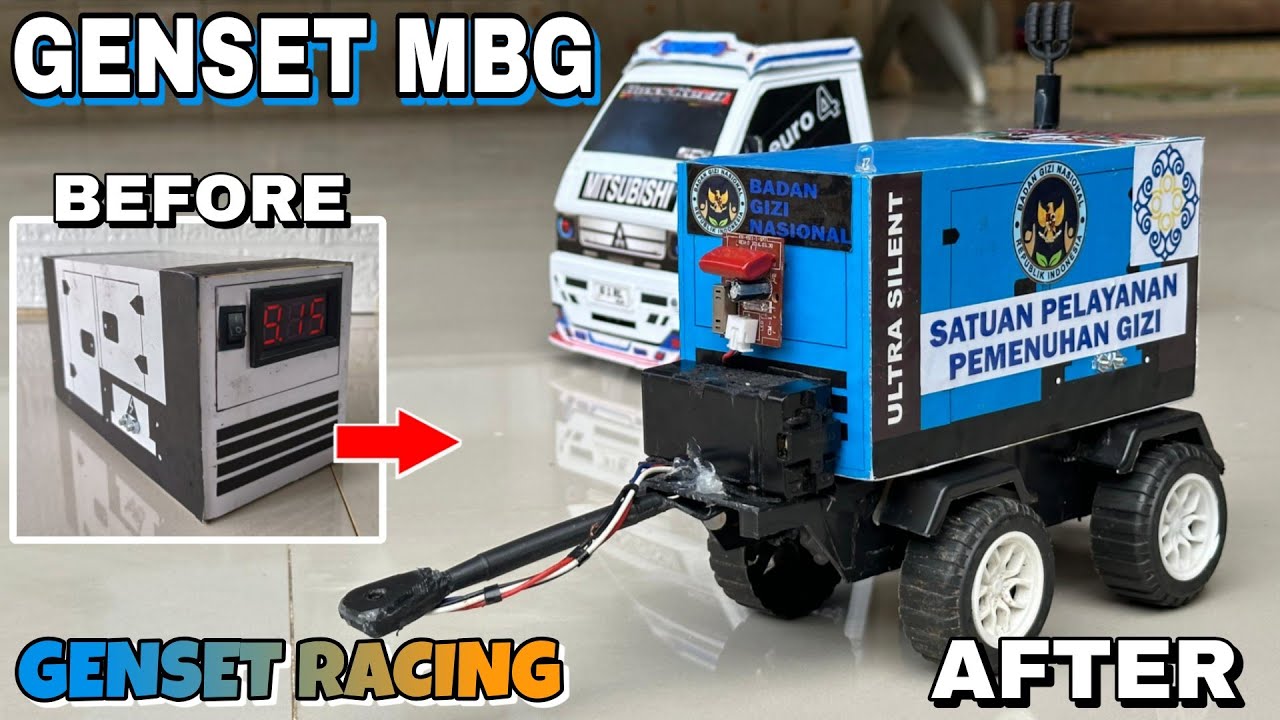 Modif Genset JADI Genset MBG Racing