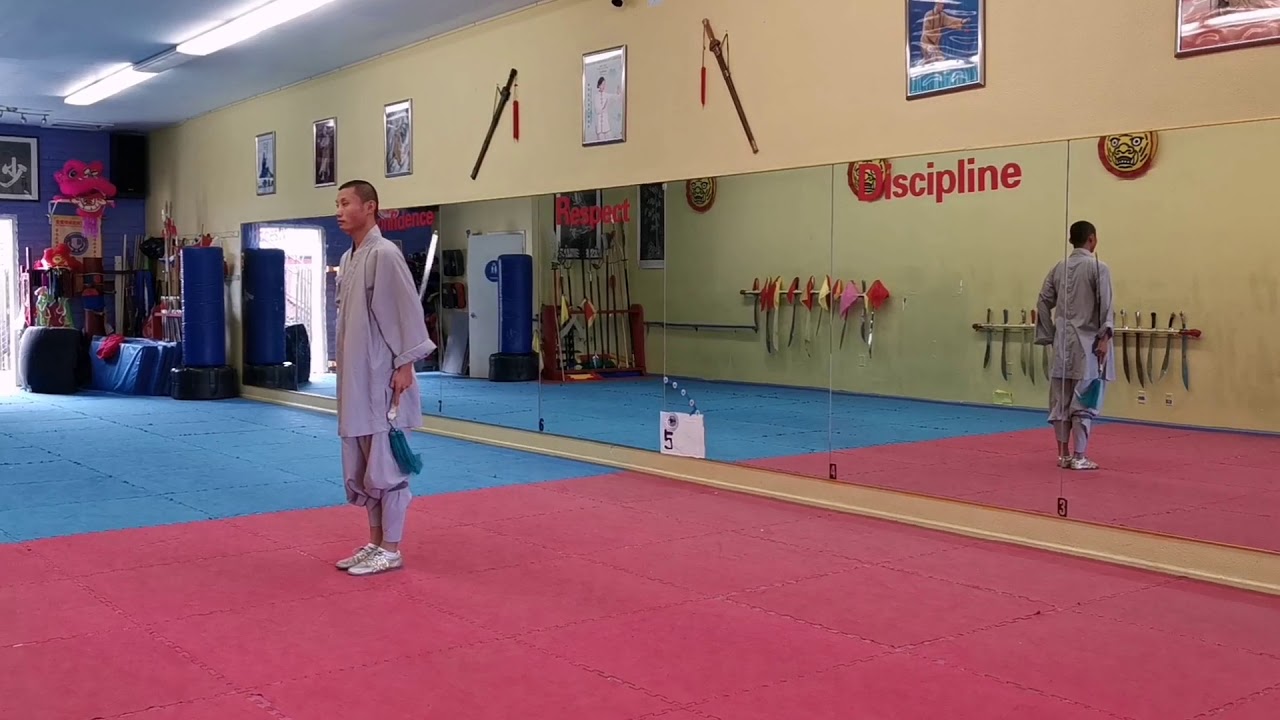 Shaolin Straightsword - Blue Brown Belt
