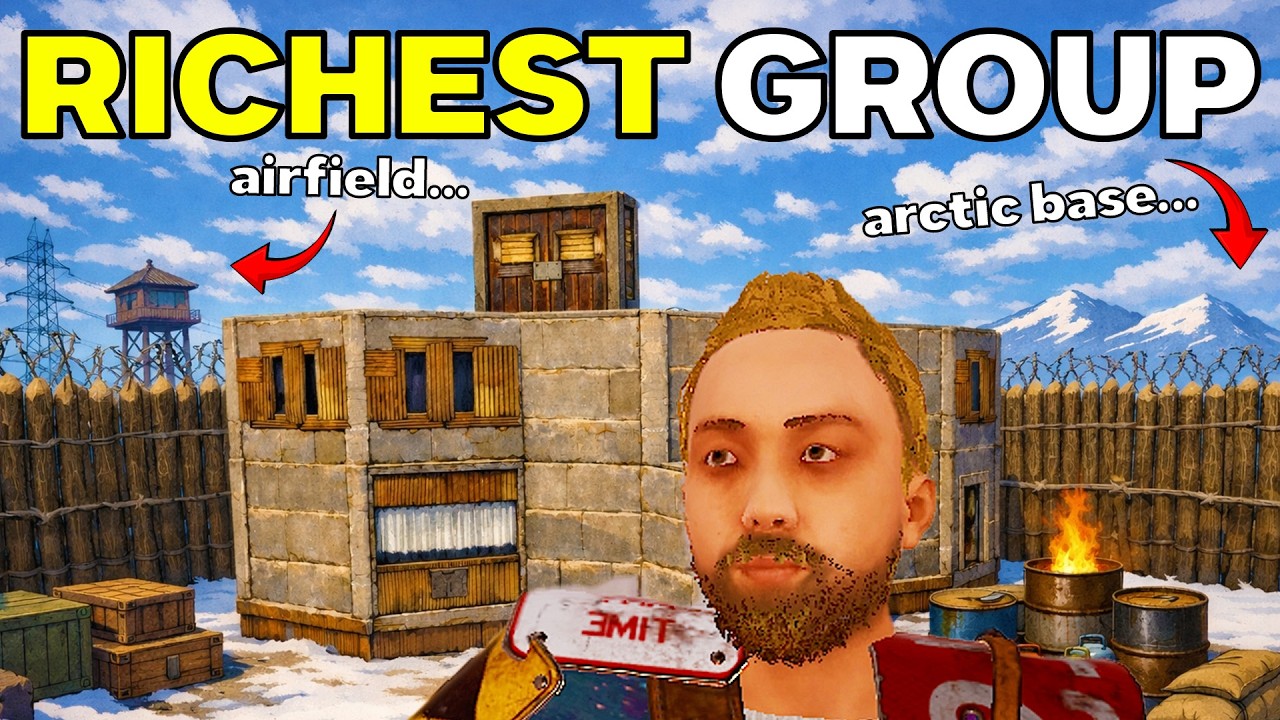How a Bunch of Goofballs Became the RICHEST Group on Wipe Day | Rust