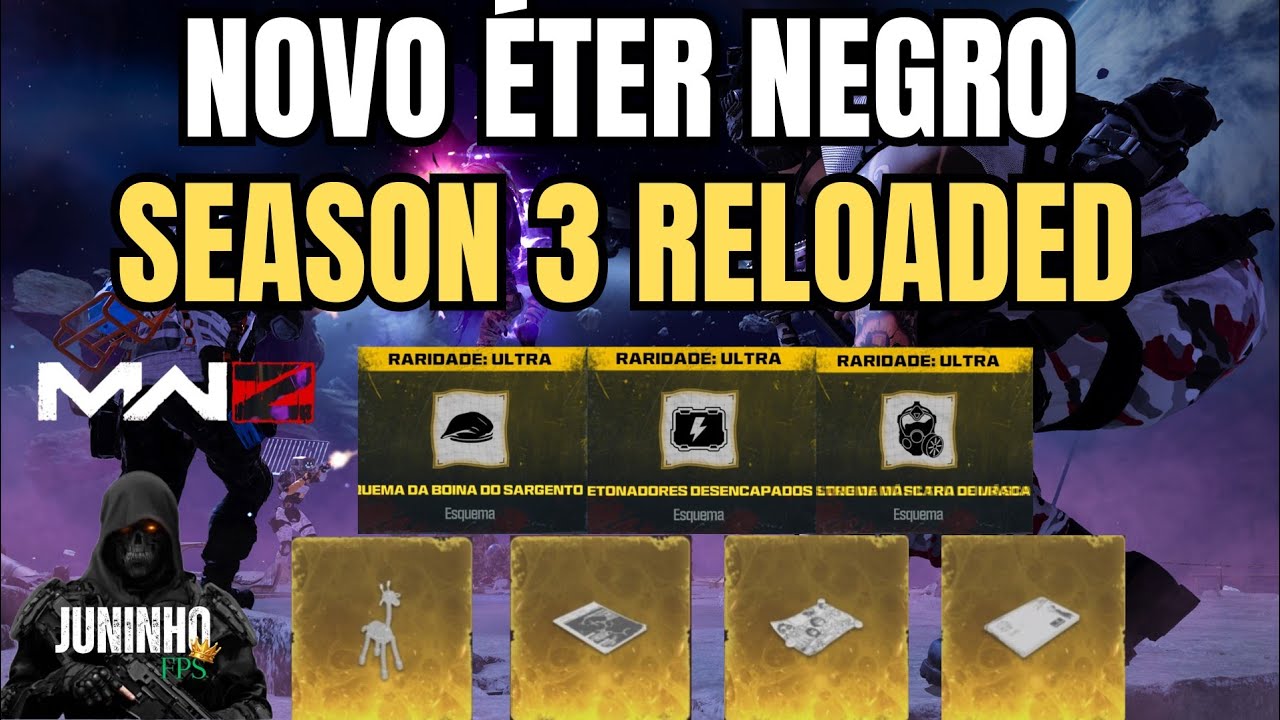 MW3 ZOMBIES (MWZ) Easter egg: Como DESBLOQUEAR o Novo ETER NEGRO e os Novos ESQUEMAS da SEASON 3 !