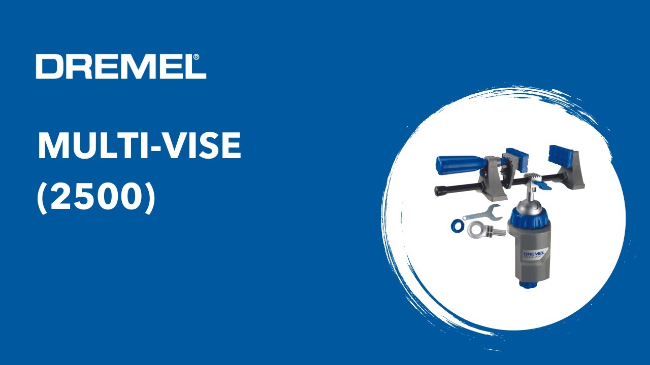 Как пользоваться многофункциональным тиском Dremel Multi-vise 2500 — обзор от производителя — Kin...