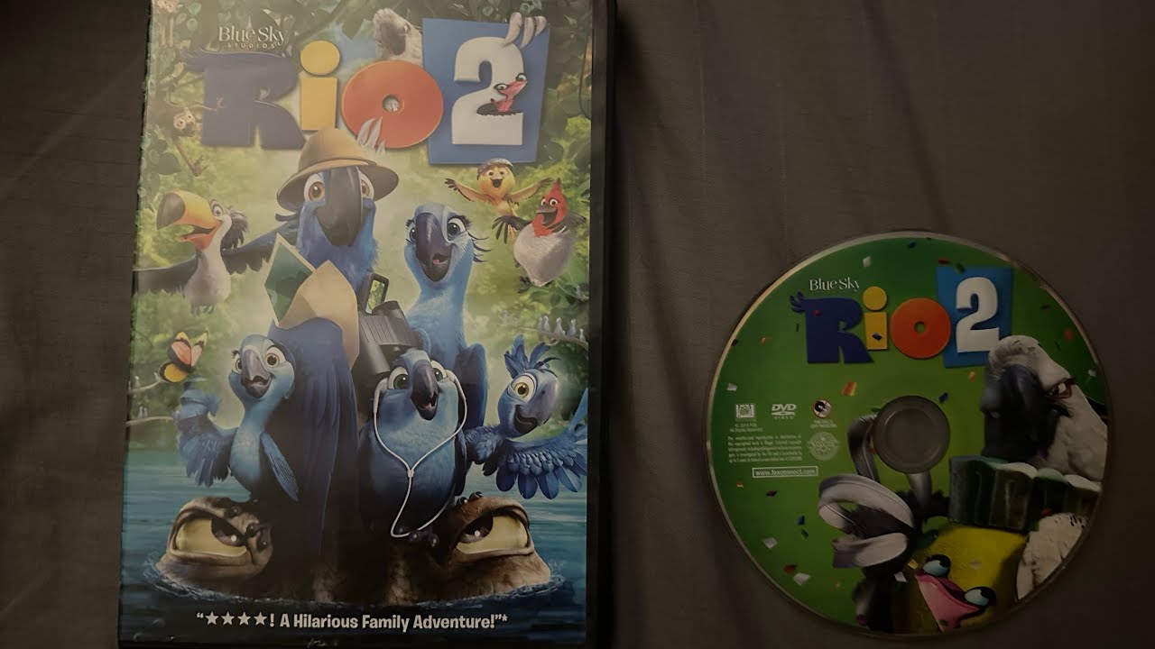 Rio 2 2014 DVD Menu Walkthrough