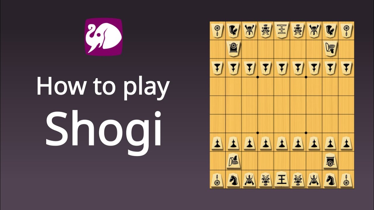 Shogi - How to play (using internationalized piece set)
