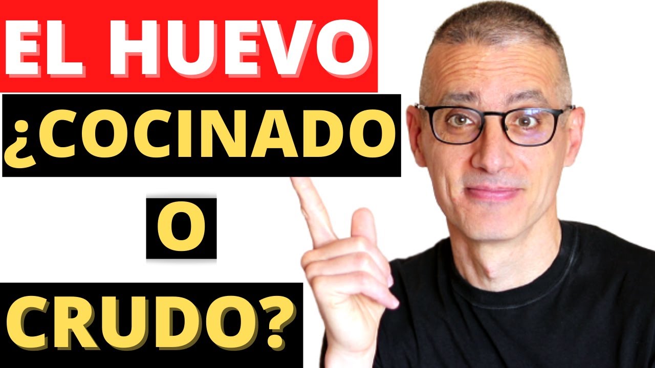 ¿La PROTEÍNA del HUEVO se absorbe mejor comiendo el huevo crudo o cocinado?