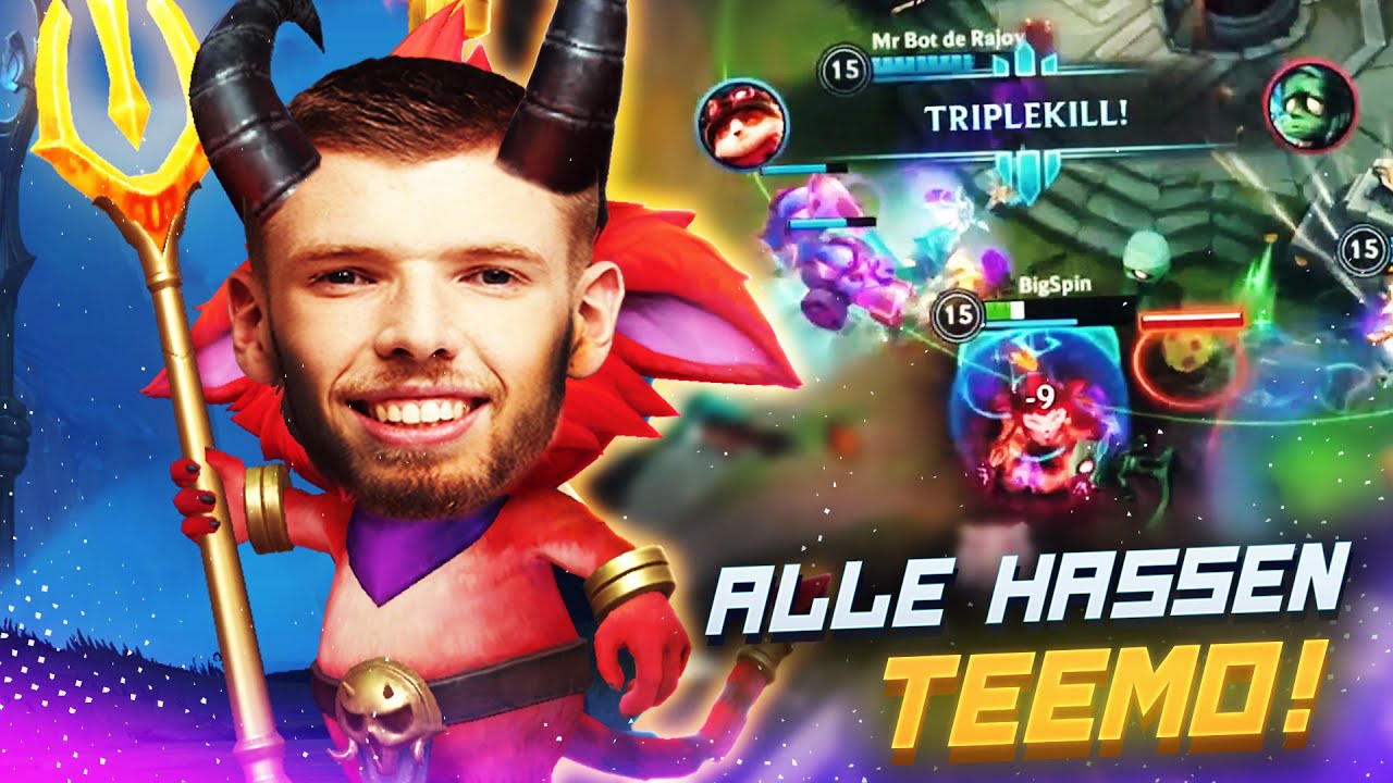 Alle hassen Teemo... ich liebe ihn! 😈 | Neuer Champion Tipps & Tricks! | LoL Wild Rift Deutsch