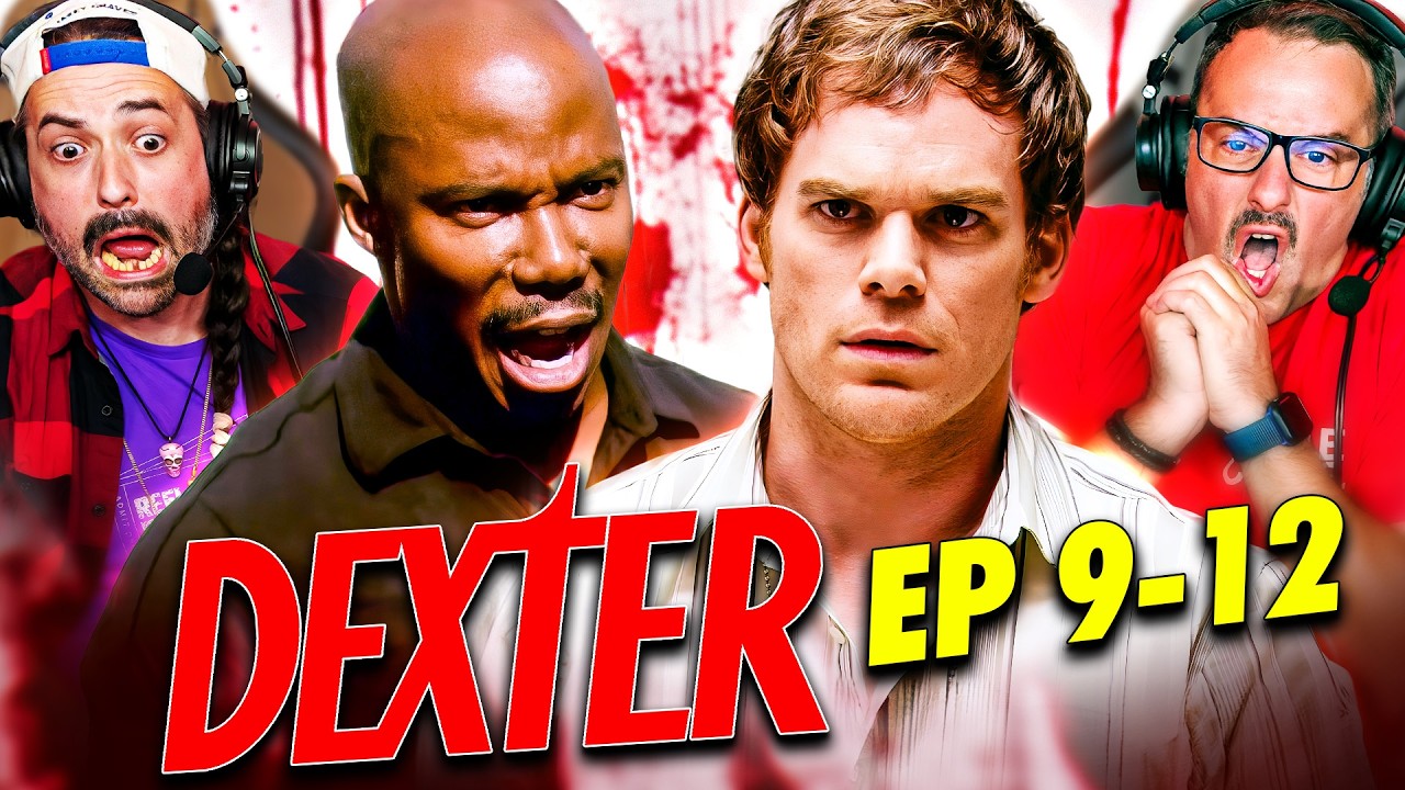DEXTER SEASON 1 Episodes 9, 10, 11, & 12 REACTION!! Michael C. Hall | Ice Truck Killer | Review