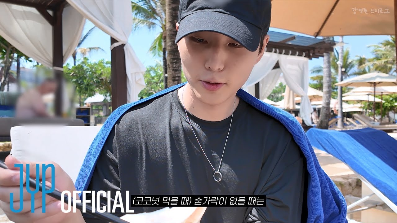 [DAY6 VLOG] Kang Young Hyun VLOG in Bali #1 | Bali Was Summer Itself! Couldn't Skip Swimming 🥥˚₊‧ ⊹🏝